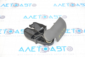 Bonnet opening handle interior Audi A4 B8 08-16 gray, with bracket