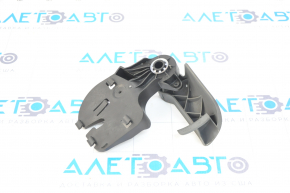 Bonnet opening handle interior Audi A4 B8 08-16 gray, with bracket