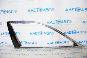 Lexus LS460 LS600h 07-17 rear right door molding, chrome