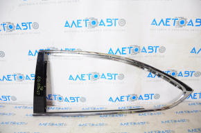 Lexus LS460 LS600h 07-17 rear left door molding, chrome