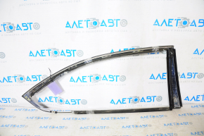 Lexus LS460 LS600h 07-17 rear left door molding, chrome