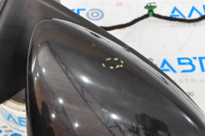 Right side mirror complete VW Passat b7 12-15 USA type as b8 6 pins, turn signal, black, element came off, scratches
