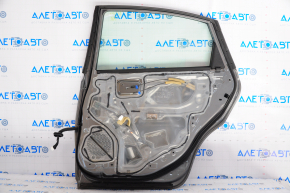 Door assembly rear right Nissan Altima 13-18 graphite KAD, bumpers