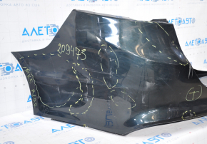 Rear bumper bare Ford Fusion mk5 13-18 green tears, dented, torn off fasteners