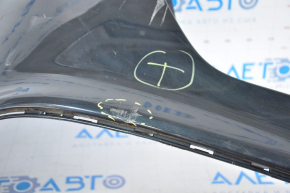 Rear bumper bare Ford Fusion mk5 13-18 green tears, dented, torn off fasteners