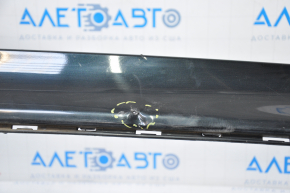 Rear bumper bare Ford Fusion mk5 13-18 green tears, dented, torn off fasteners