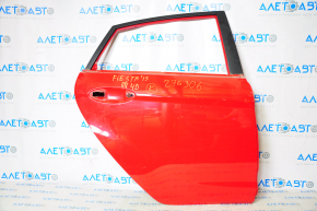 Door bare rear right Ford Fiesta 11-19 4d red PQ, butt