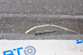 Nissan Altima 13-18 Rear Bumper Absorber Cracked