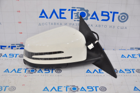 Side mirror right complete Mercedes CLA 14-19 11 pins 7+4, turn signal, heated, white