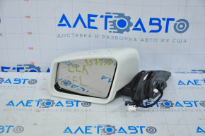 Left side mirror complete Mercedes CLA 14-19 11 pins 7+4 turn signal, heated, white