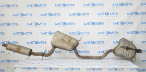 Exhaust manifold assembly VW Jetta 13-16 USA 1.4T resonator with barrel hybrid