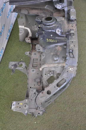 Front left quarter Chevrolet Volt 11-15 graphite, dented threshold and pillar