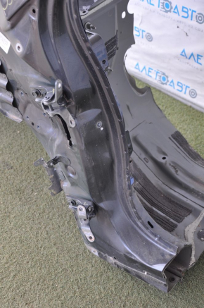 Front left quarter Chevrolet Volt 11-15 graphite, dented threshold and pillar