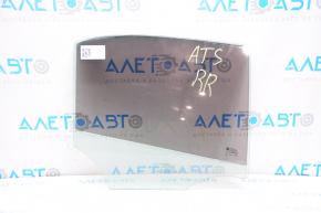 Rear right door glass for a Cadillac ATS 13-18