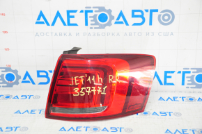 Light outer wing right VW Jetta 12-18 USA led, hybrid