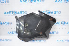 Bumper rear bare left fang Jeep Cherokee KL 14-18 black