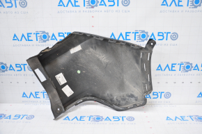 Bumper rear bare left fang Jeep Cherokee KL 14-18 black