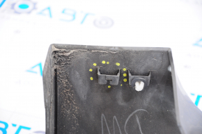Right threshold Nissan Altima 13-18 graphite, crack in fastening, scratch