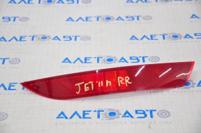 Rear Bumper Reflector Right VW Jetta 12-14 USA Hybrid