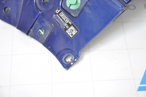 Rear bumper bare right fang Jeep Renegade 15-23 blue dented fastening, tear of fastening
