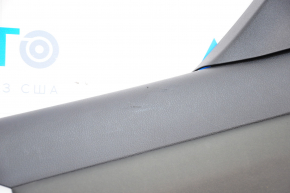 Door trim card rear right Lexus CT200h 11-17 black leather, scratches