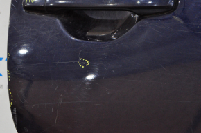 Door assembly rear right Mitsubishi Outlander 16-19 rest blue D14, bumps, paint chip, lining defect