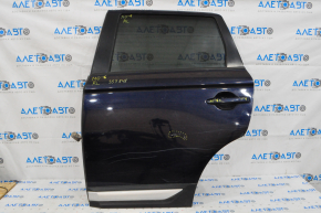 Door assembly rear left Mitsubishi Outlander 16-19 rest blue D14, scratches
