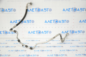 Air conditioner tube compressor-heater VW Jetta 13-16 USA 1.4T hybrid