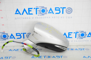 Left side mirror complete Lexus CT200h 11-13 7 pins, turn signal, silver, scratches