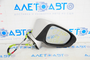 Side mirror right assembly Lexus CT200h 11-13 7 pins, turn signal, silver