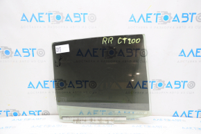 Glass door rear right Lexus CT200h 11-17 tinted