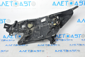Headlight front right Nissan Versa Note 13-16 bare pre-restoration, for polishing