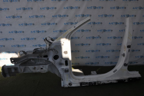 Front left quarter Dodge Journey 11-20 white, with central pillar