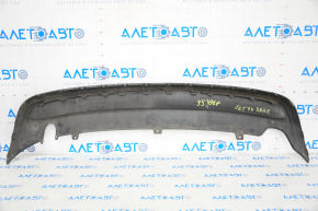 VW Jetta 12-14 USA rear bumper lip structure, hybrid, scratches, dented