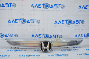 Honda Accord 18-20 Radiator Grille Molding Light Chrome With Fastener And Badge