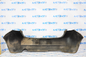 Bare rear bumper Nissan Versa Note 13-16 pre-rest, graphite, crack in mount