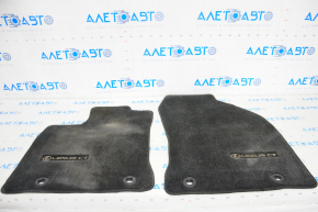 Set of mats Lexus CT200h 11-17 black cloth
