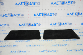 Set of mats Lexus CT200h 11-17 black cloth