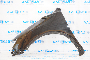 Front left wing Nissan Rogue 14-20 black G41, butt