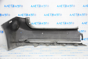 Bare rear bumper Lexus CT200h 11-13 pre-rest, without left part, dented, crack
