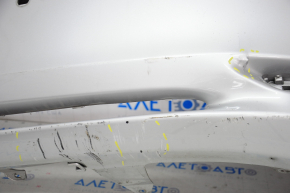 Bare rear bumper Lexus CT200h 11-13 pre-rest, without left part, dented, crack