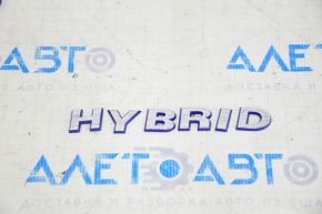 Emblem inscription HYBRID wing front left VW Jetta 11-14 USA, hybrid
