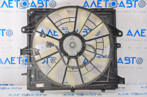 Radiator shroud diffuser assembly for Chevrolet Camaro 16-20 3.6