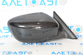 Side mirror right complete Nissan Rogue 14-17 3 pins, black