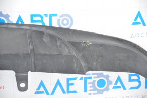 The rear bumper lip of Toyota Camry v55 15-17 usa SE is dented, torn, guides are broken