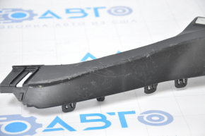 Front bumper lip right Lexus RX350 RX450h 16-22 fastening tear, scratches