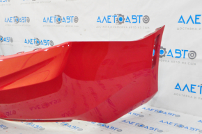 Rear bumper bare Chevrolet Camaro 16- without parking sensors red