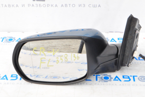 Left side mirror assembly Honda CRV 12-16 prerest 5 pins blue