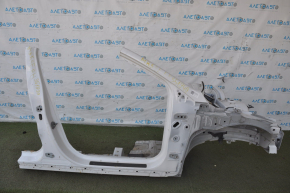 Front quarter right Ford Fusion mk5 13-16 without bracket white with central pillar, pokes