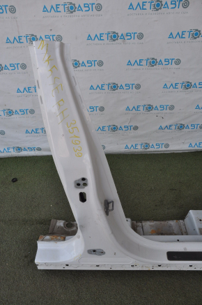 Front quarter right Ford Fusion mk5 13-16 without bracket white with central pillar, pokes
